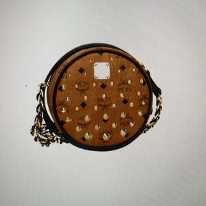MCM Crossbody Bags Women Leather Brown / Black
